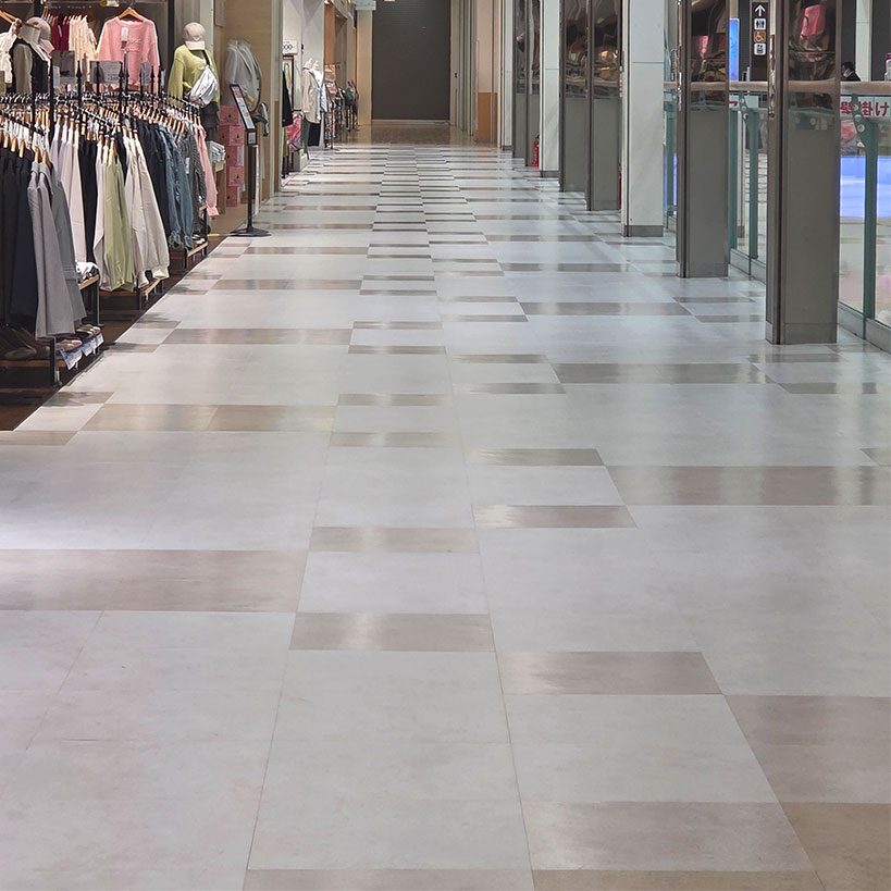 2F/3F 床面タイル張替え